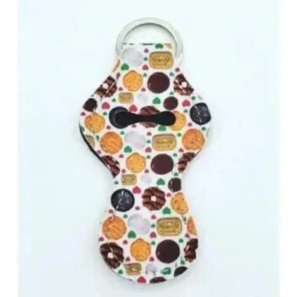 Chapstick/Lipstick Holder Keychain